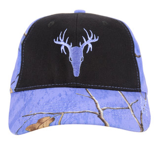 Thumbnail 3: Realtree Women's Camo Deer Skull Baseball Cap 