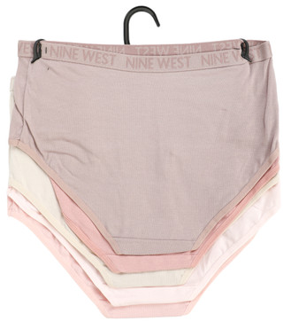 Thumbnail 2: NINE WEST Women's 5 Pk High Waist Briefs 