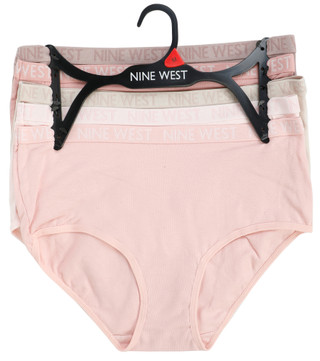 Thumbnail 1: NINE WEST Women's 5 Pk High Waist Briefs 