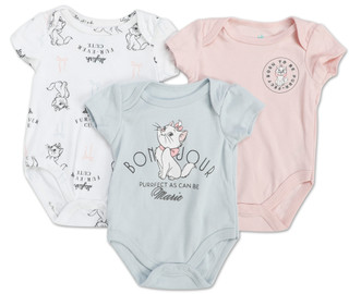 Thumbnail 1: Disney Baby Baby Girls 3 Pk Aristocats Bodysuits 
