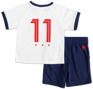 Thumbnail 2: Fila Little Boys 2 Pc Fila Soccer Jersey Shorts Set 