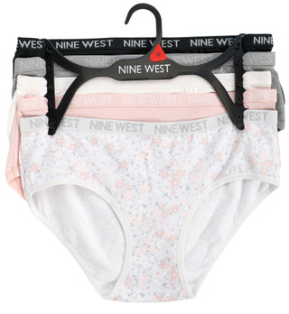 Thumbnail 1: NINE WEST Women's 5 Pk Hipster Panties 