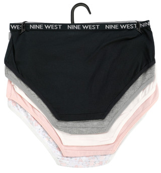 Thumbnail 2: NINE WEST Women's 5 Pk Hipster Panties 
