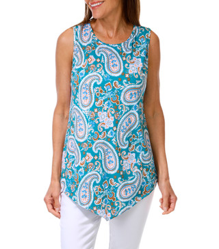Thumbnail 1: AMANA Women's Sleeveless Crossback Tank 