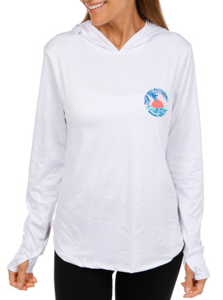 Thumbnail 2: SILVER BAIT Women's Hooded Quick Dry Performance Top  