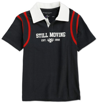 Thumbnail 1: Denim & Flower Boy's Still Moving Polo 