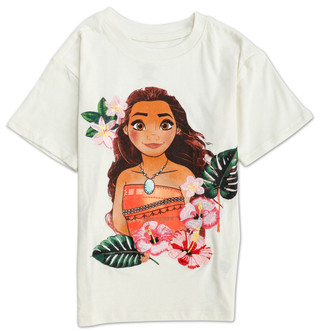 Thumbnail 1: Disney Little Girls Moana Graphic Tee 