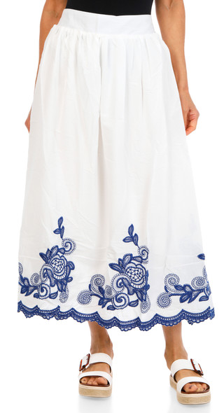 Thumbnail 1: LIV LOS ANGELES Women's Embroidered Skirt  