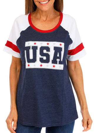 Thumbnail 1: Sable Sky Women's Americana USA Top  