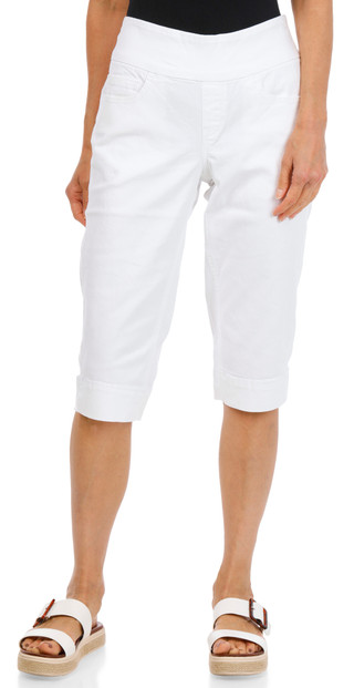 Thumbnail 2: Sound Style Women's Solid Pull On Capris  