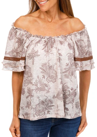 Thumbnail 1: Chenault Women's Floral Print Top  