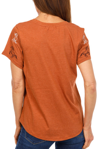 Thumbnail 2: Anneliese Women's Embroidered Western Top  
