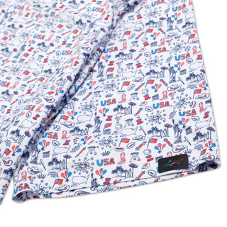 Thumbnail 2: GREG NORMAN Big Men's Heart of the Nation Polo Shirt 
