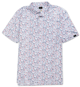 Thumbnail 1: GREG NORMAN Big Men's Heart of the Nation Polo Shirt 