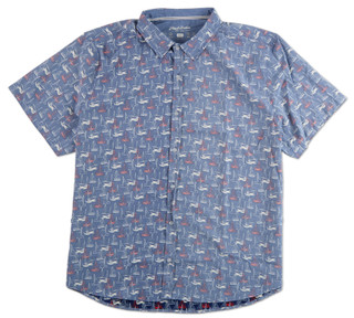 Thumbnail 1: FLAG & ANTHEM Men's Sailboat Print Button Down Shirt  