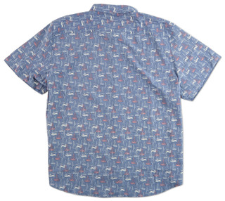 Thumbnail 2: FLAG & ANTHEM Men's Sailboat Print Button Down Shirt  