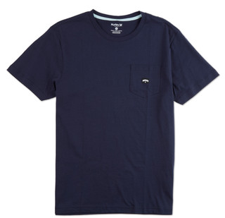 Thumbnail 1: Hurley Men's Active Solid Chest Slip Pocket Tee  