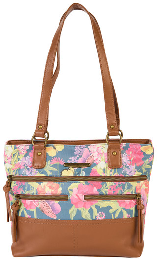 Thumbnail 1: Stone Mountain Donna Floral Tote 