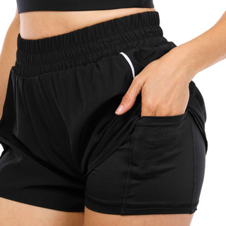 Thumbnail 3: LAUNDRY BY SHELLI SEGAL Women's 3 Pc Active Shorts Set 