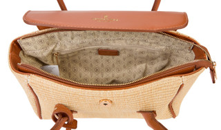 Thumbnail 3: London Fog Hadley Mini Straw Satchel 