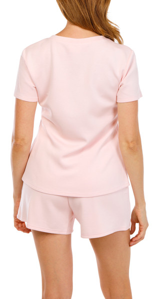Thumbnail 4: LAUNDRY BY SHELLI SEGAL Women's 2 Pc Short Sleeve Lounge Set 