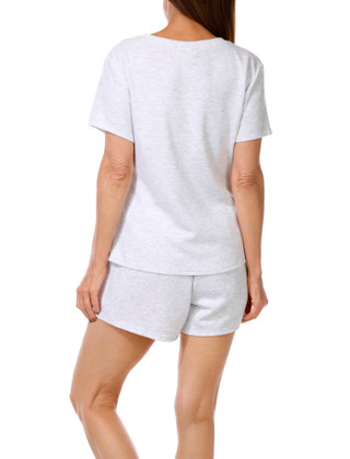 Thumbnail 4: LAUNDRY BY SHELLI SEGAL Women's 2 Pc Short Sleeve Lounge Set 