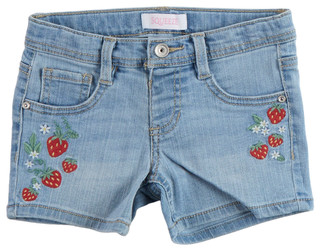 Thumbnail 1: Squeeze Little Girls Denim Shorts 