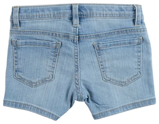 Thumbnail 2: Squeeze Little Girls Denim Shorts 