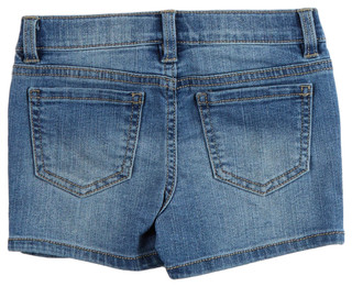 Thumbnail 2: Squeeze Little Girls Denim Shorts  