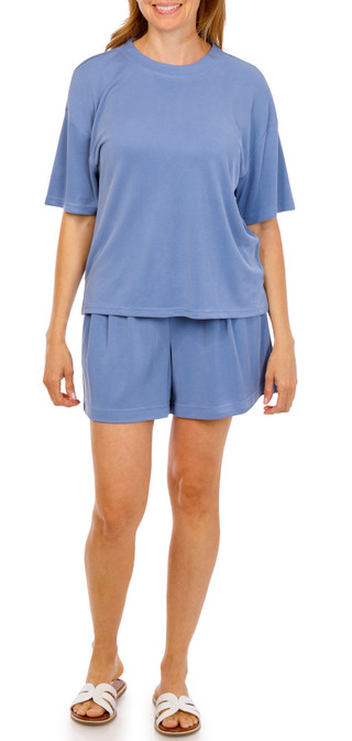Thumbnail 3: RBX Women's Short Sleeve Oversized Lounge Tee 