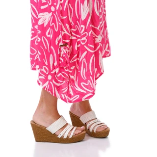 Thumbnail 3: Kaktus Women's Sleeveless Patio Midi Dress 
