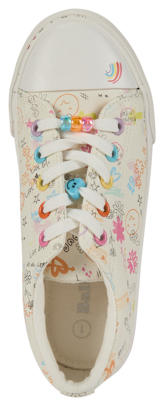 Thumbnail 3: BALLOONS Girls Graffiti Lace Sneakers 
