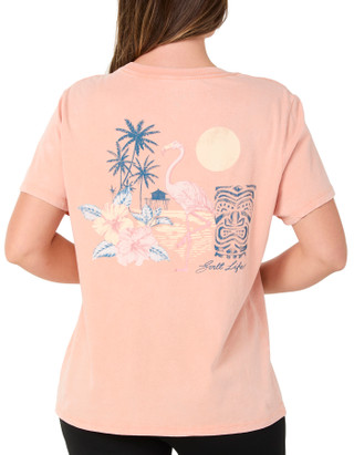 Thumbnail 2: Salt Life Women's Outdoor Flamingo Tee 