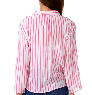 Thumbnail 3: Grand & Greene Women's 3/4 Sleeve Button Down Tie Front Top 