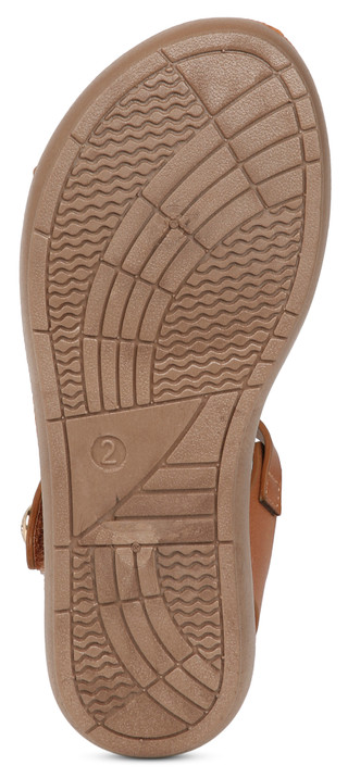 Thumbnail 4: Bebe Girls Flower Applique Sandals 