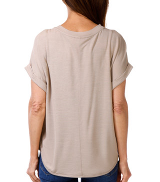 Thumbnail 2: Cupio Women's Short Sleeve Dolman Top 