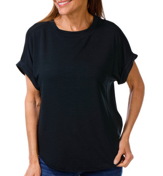 Thumbnail 1: Cupio Women's Short Sleeve Dolman Top 