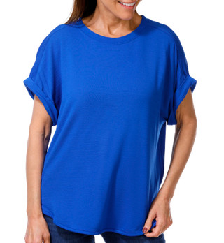 Thumbnail 1: Cupio Women's Short Sleeve Dolman Top 