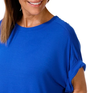 Thumbnail 3: Cupio Women's Short Sleeve Dolman Top 