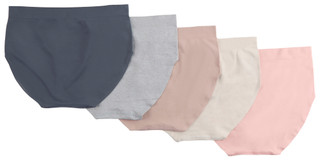 Thumbnail 2: ANNE KLEIN Women's 5 Pk Seamless Brief Panties  