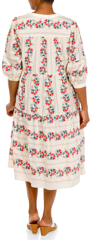 Thumbnail 2: FIGUEROA & FLOWER Women's Floral Print Casual Dress  