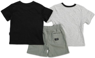 Thumbnail 2: VOLCOM Little Boys 3 Pc Shorts Set  