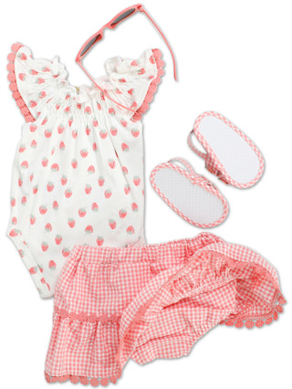Thumbnail 2: RACHEL ZOE Baby Girls 4 Pc Skirt Set  