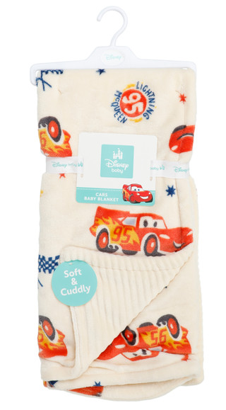 Thumbnail 1: Disney Baby 30x40 Cars Plush Baby Blanket 
