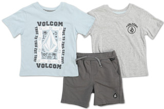 Thumbnail 1: VOLCOM Little Boys 3 Pc Shorts Set  