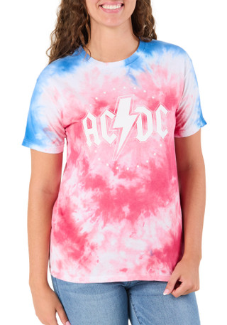 Thumbnail 1: ACDC Juniors Americana ACDC Tie Dye Tee 