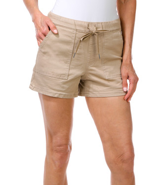 Thumbnail 1: YMI Juniors Porkchop Pocket Pull-On Shorts 