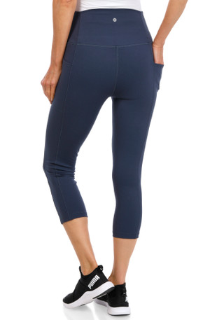 Thumbnail 2: RBX Women's Active Squat Proof Foldover Band Capris 