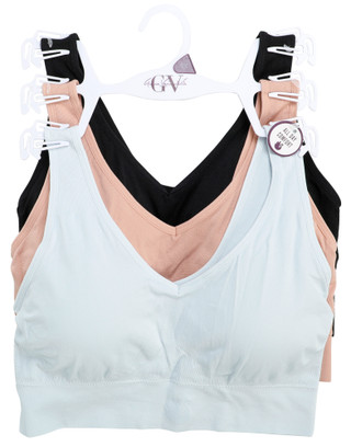 Thumbnail 1: Gloria Vanderbilt Women's Plus 3 Pk Seamless Bras  