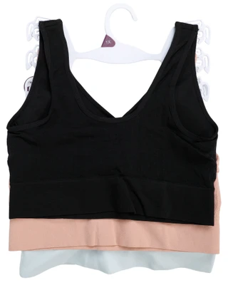 Thumbnail 2: Gloria Vanderbilt Women's Plus 3 Pk Seamless Bras  